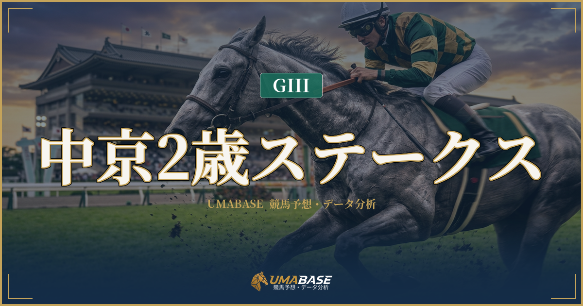 中京2歳ステークスの傾向分析 — 前傾ラップ10年継続が炙り出す1番人気2勝の構造