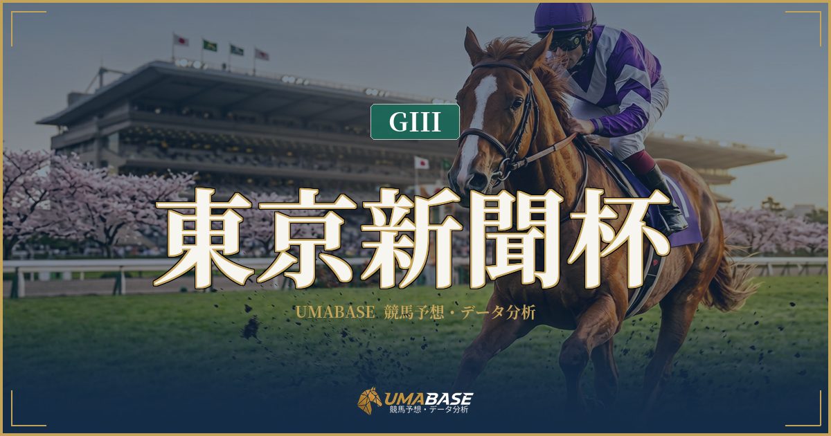 東京新聞杯の傾向分析 — 1番人気1勝が示す波乱構造とペース依存の脚質選択