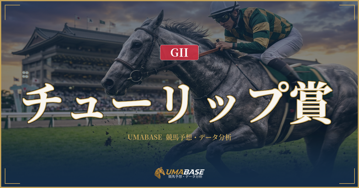 チューリップ賞の傾向分析 — 後傾7年・1番人気80%複勝率が示す阪神マイル牝馬戦の構造
